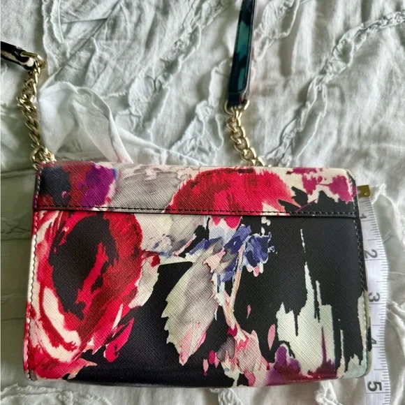Kate Spade Floral Crossbody Patent Bag - Multicolor NWOT - Picture 2 of 5